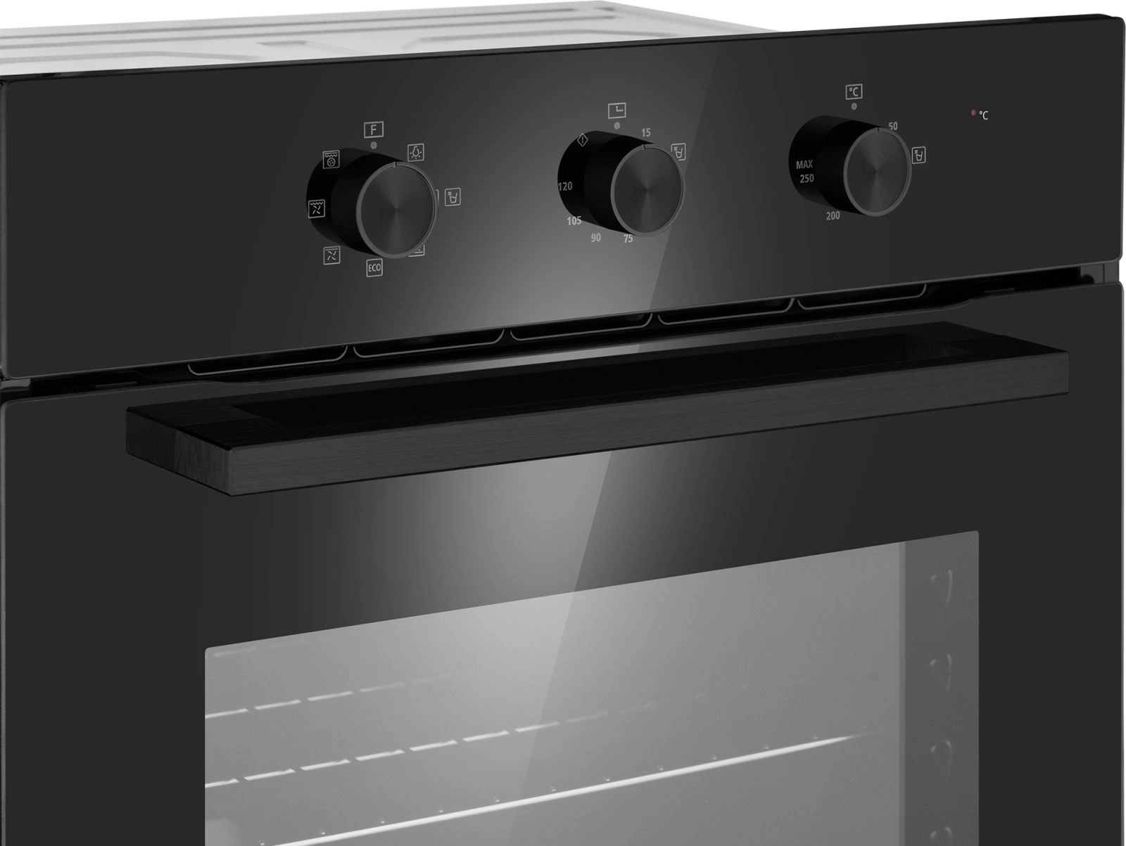 Духовой шкаф Электрический Weissgauff EOM 19 MB Edition черный — миниатюра 5