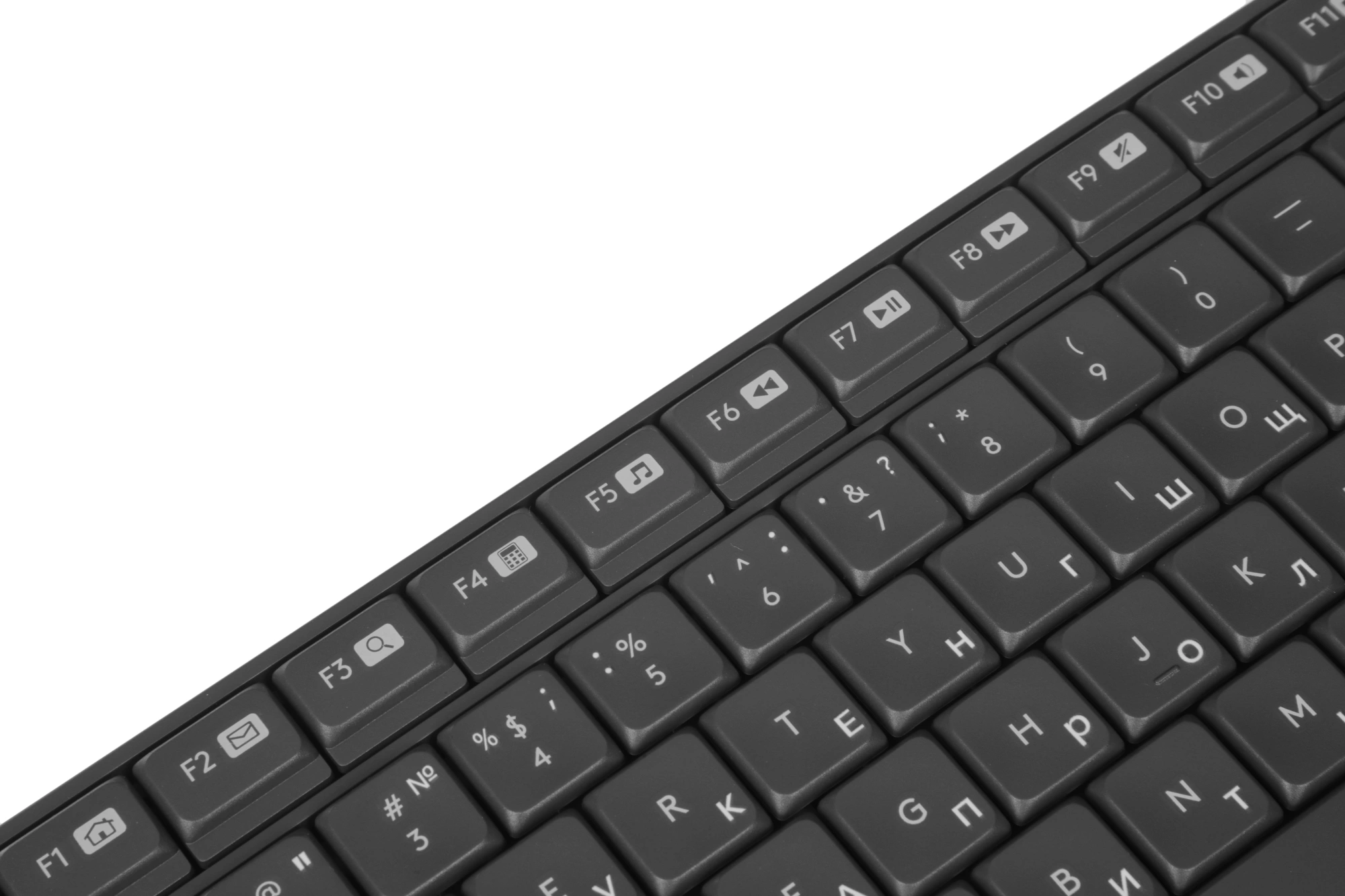 Клавиатура + мышь Logitech MK235 клав:серый мышь:серый/черный USB беспроводная Multimedia (920-007949) — миниатюра 11