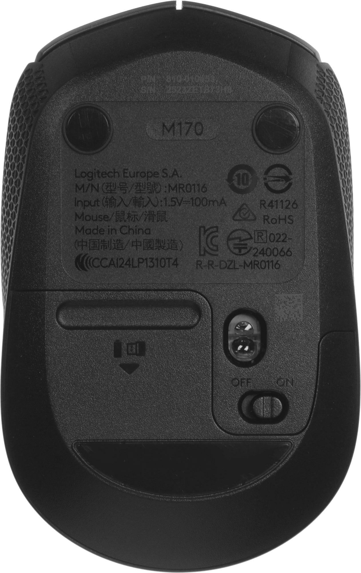 Клавиатура + мышь Logitech MK235 клав:серый мышь:серый/черный USB беспроводная Multimedia (920-007949) — миниатюра 24