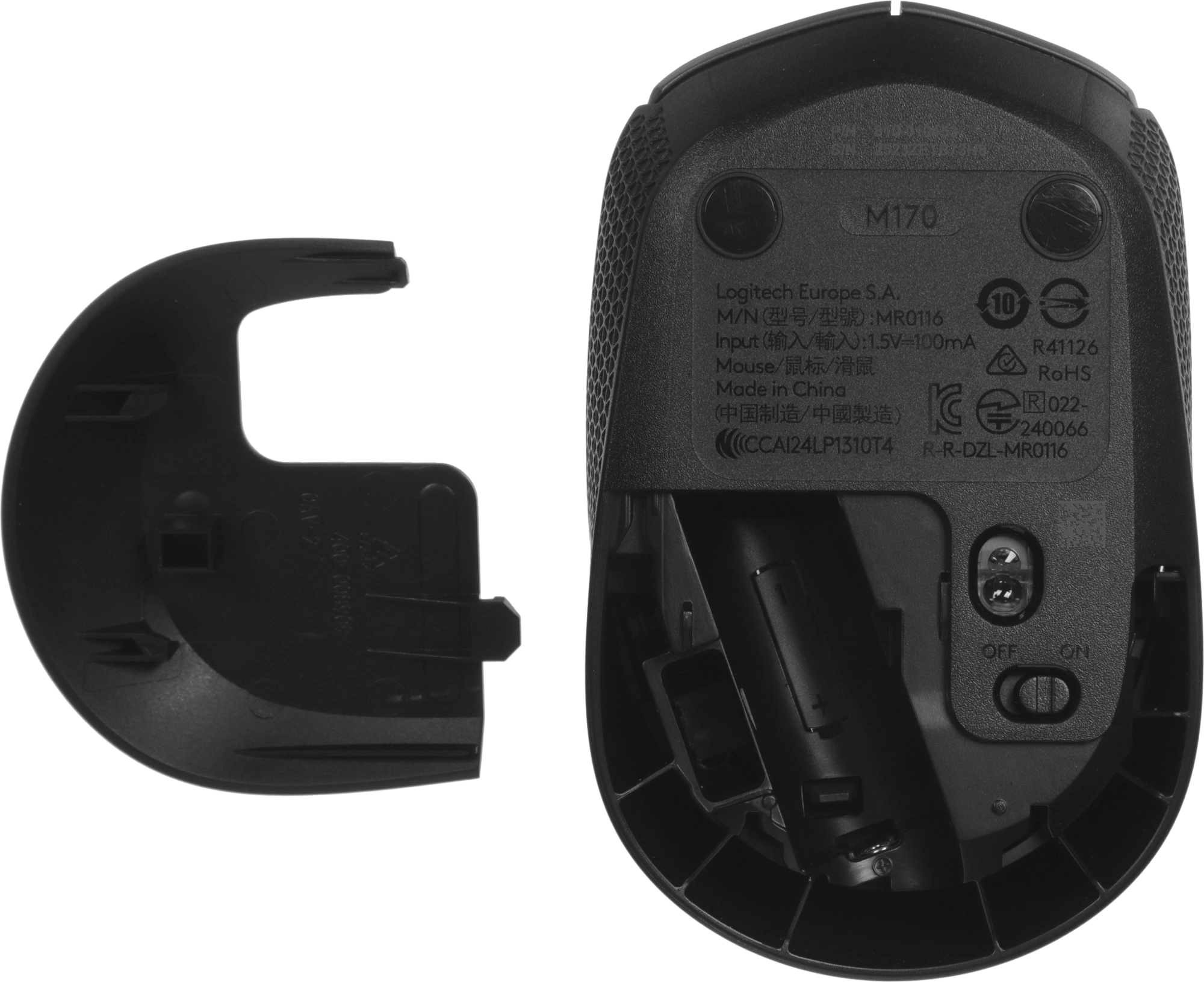 Клавиатура + мышь Logitech MK235 клав:серый мышь:серый/черный USB беспроводная Multimedia (920-007949) — миниатюра 26
