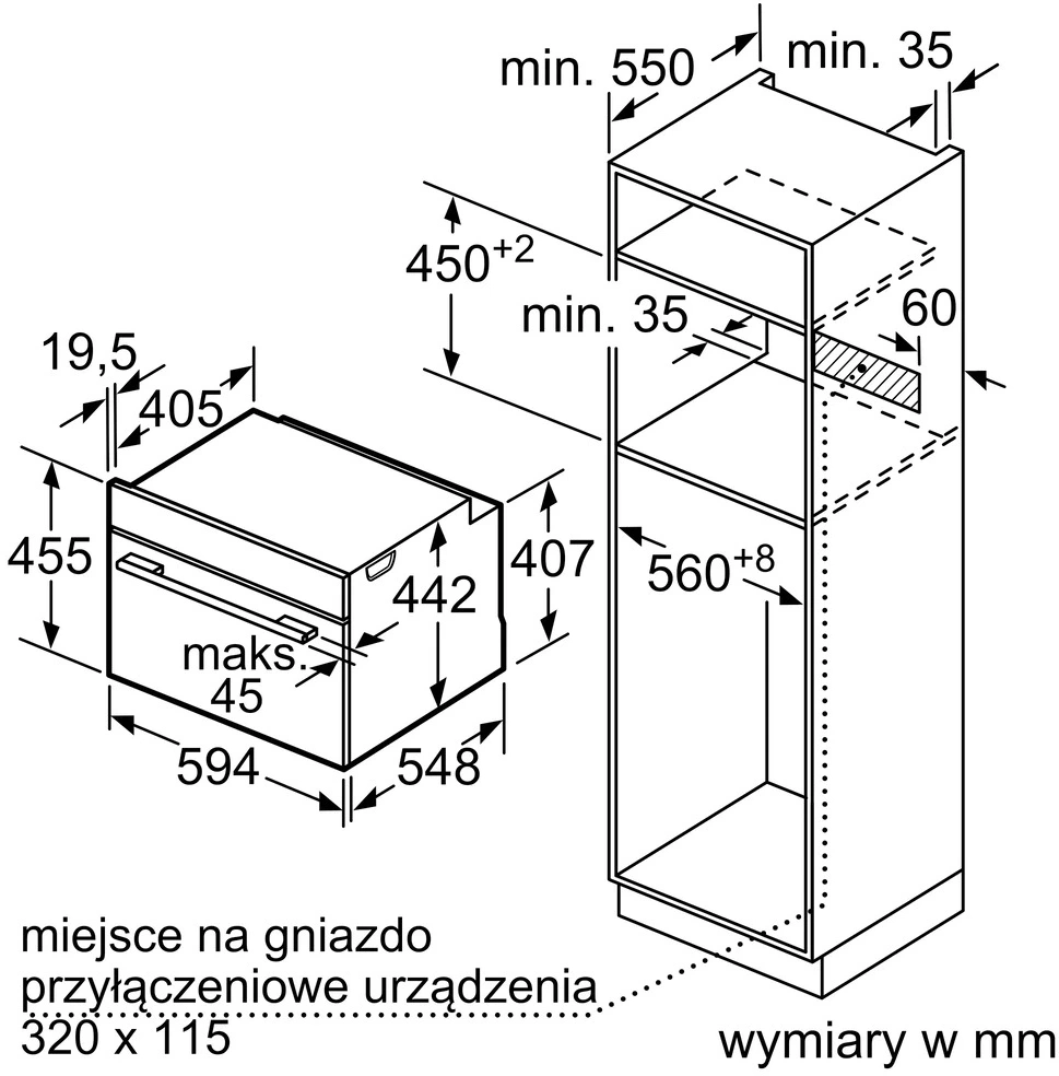 Духовой шкаф Электрический Bosch CSG7364B1 черный — миниатюра 8