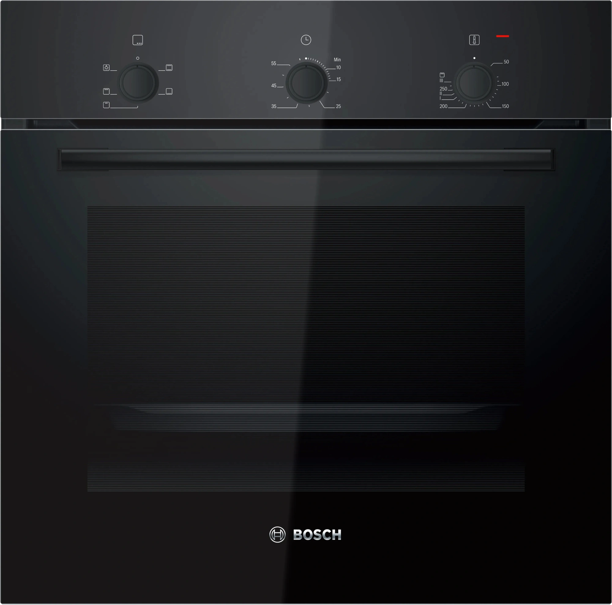 Духовой шкаф Электрический Bosch Serie 2 HBF011BA1T черный — фото 1