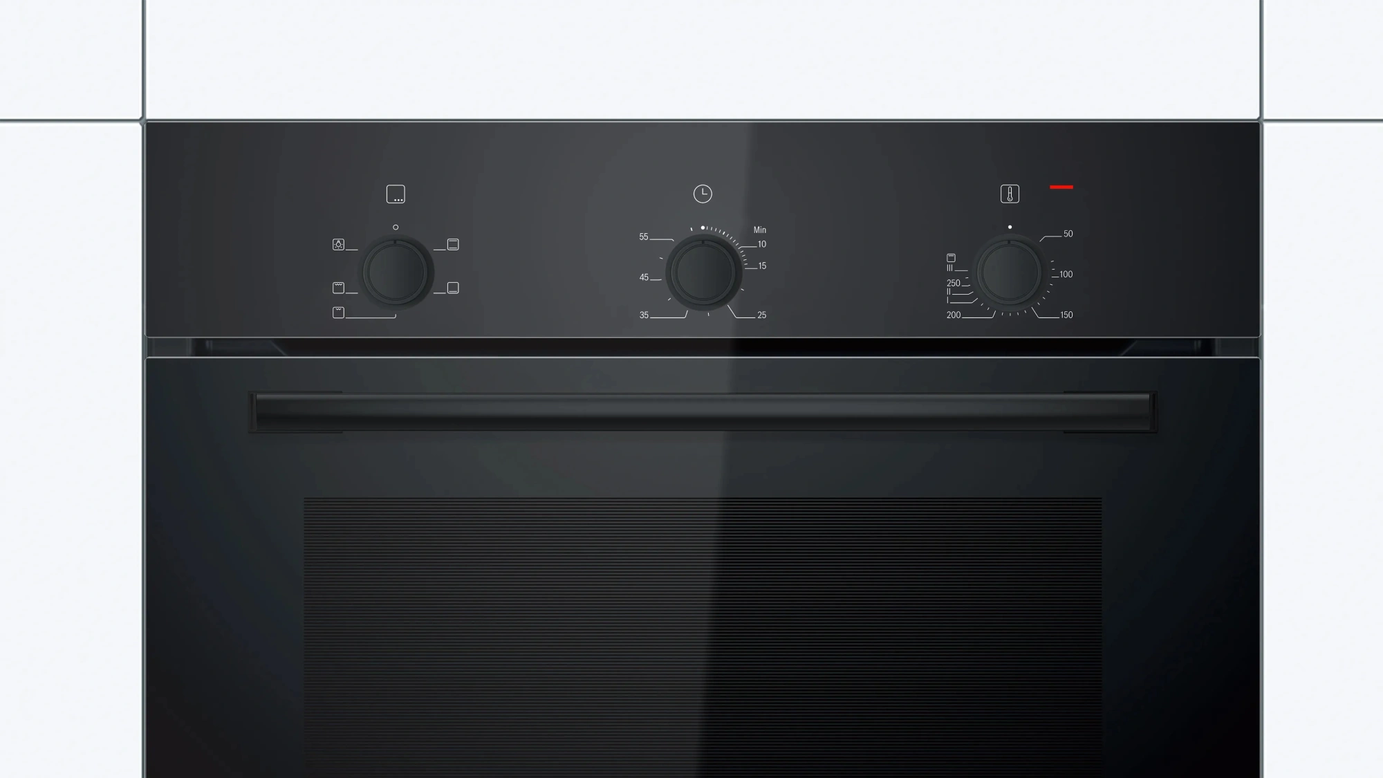 Духовой шкаф Электрический Bosch Serie 2 HBF011BA1T черный — миниатюра 2