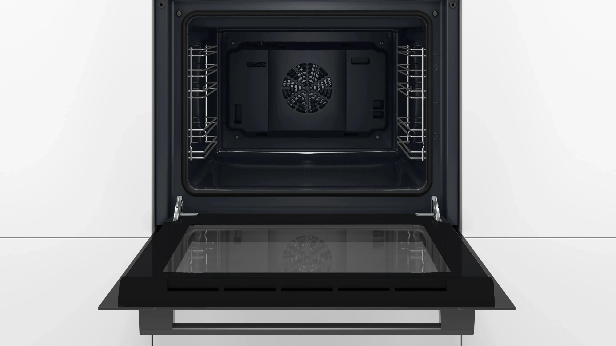 Духовой шкаф Электрический Bosch HBF512BB1T черный — миниатюра 2