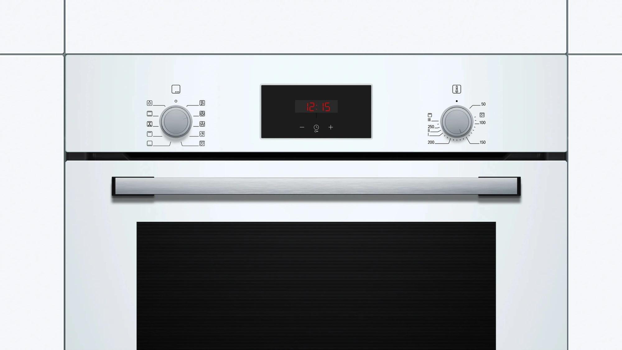 Духовой шкаф Электрический Bosch HBF512BW1T белый — миниатюра 2