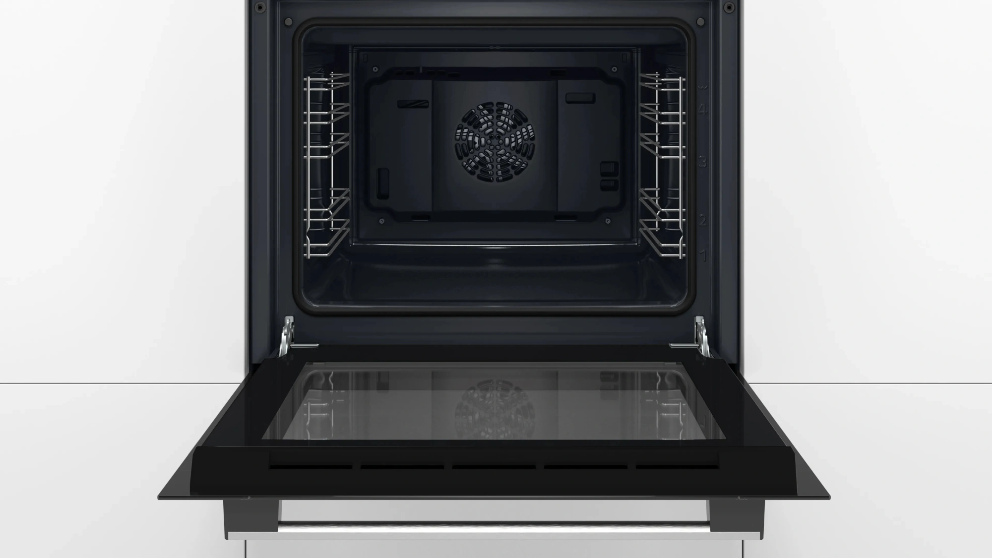 Духовой шкаф Электрический Bosch HBF512BW1T белый — миниатюра 3