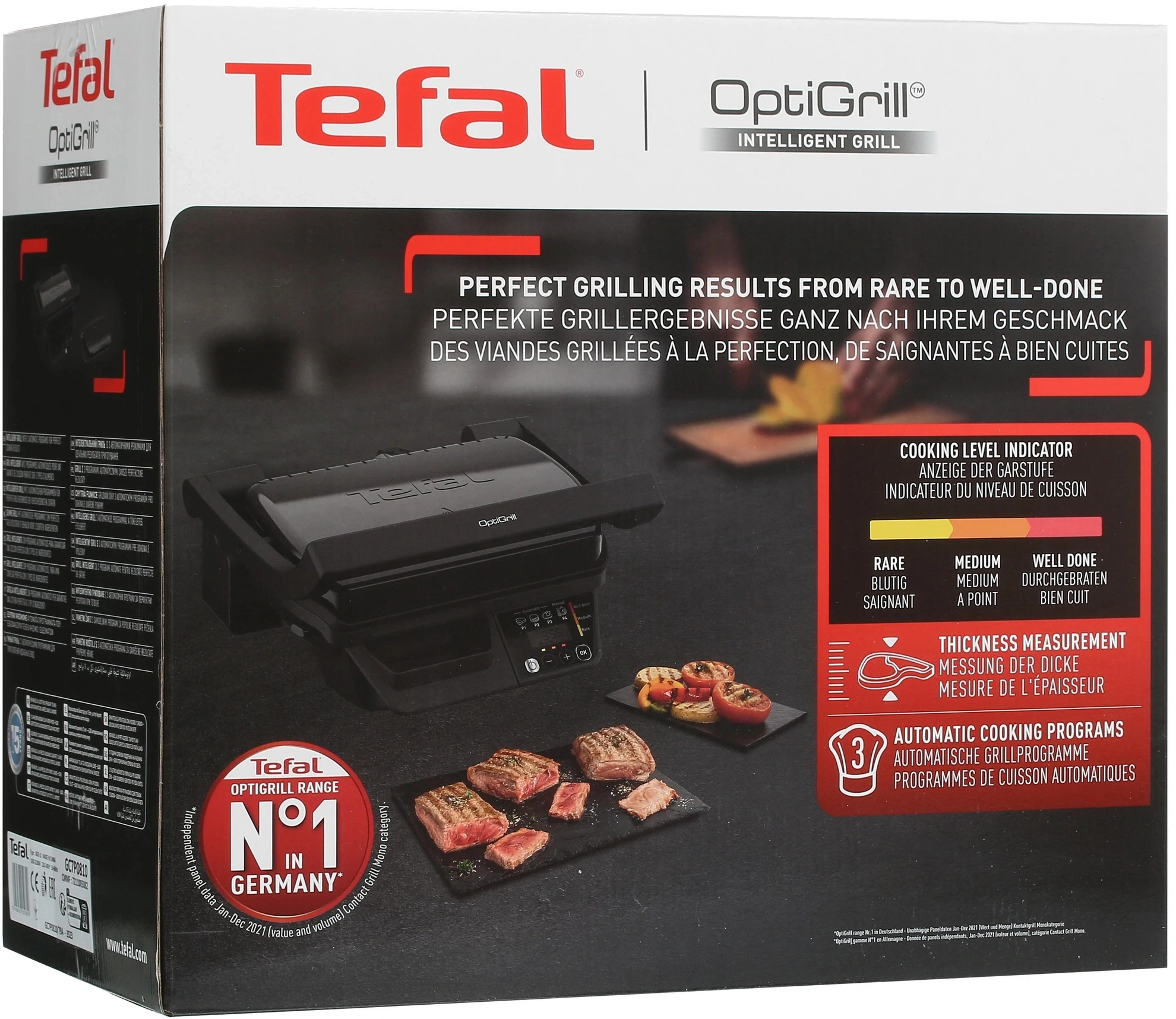 Электрогриль Tefal GC7P0810 2000Вт черный/серебристый — миниатюра 9