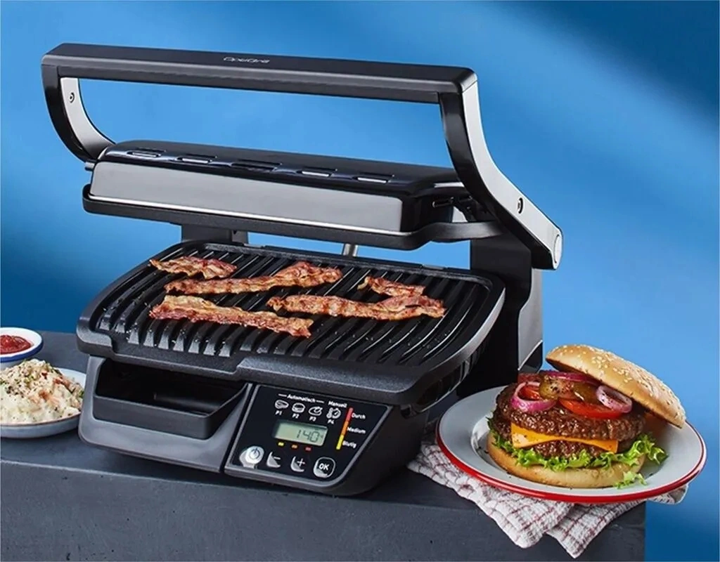 Электрогриль Tefal GC7P0810 2000Вт черный/серебристый — миниатюра 12
