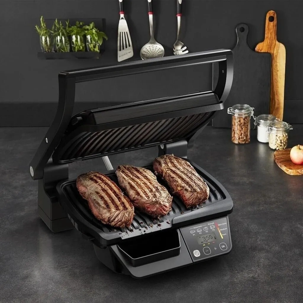 Электрогриль Tefal GC7P0810 2000Вт черный/серебристый — миниатюра 14