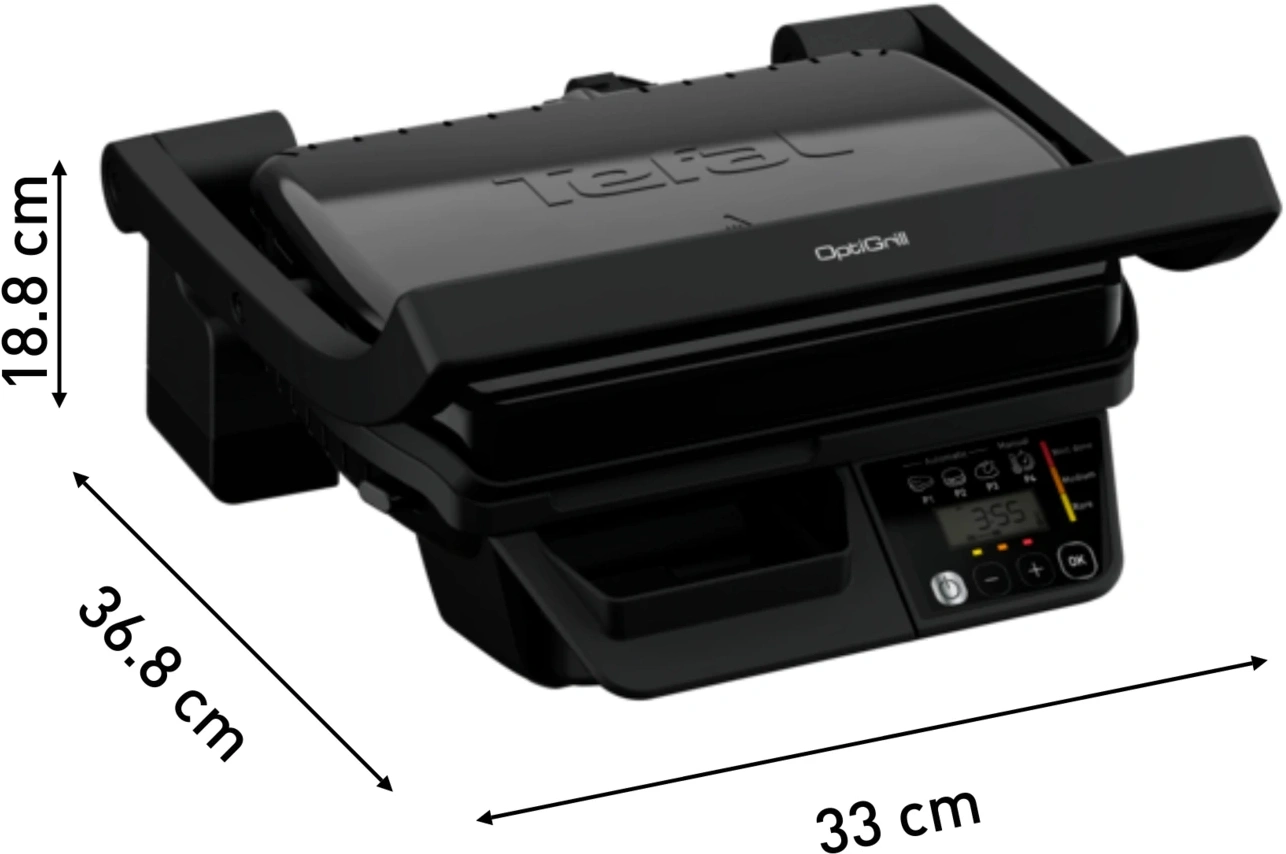 Электрогриль Tefal GC7P0810 2000Вт черный/серебристый — миниатюра 10