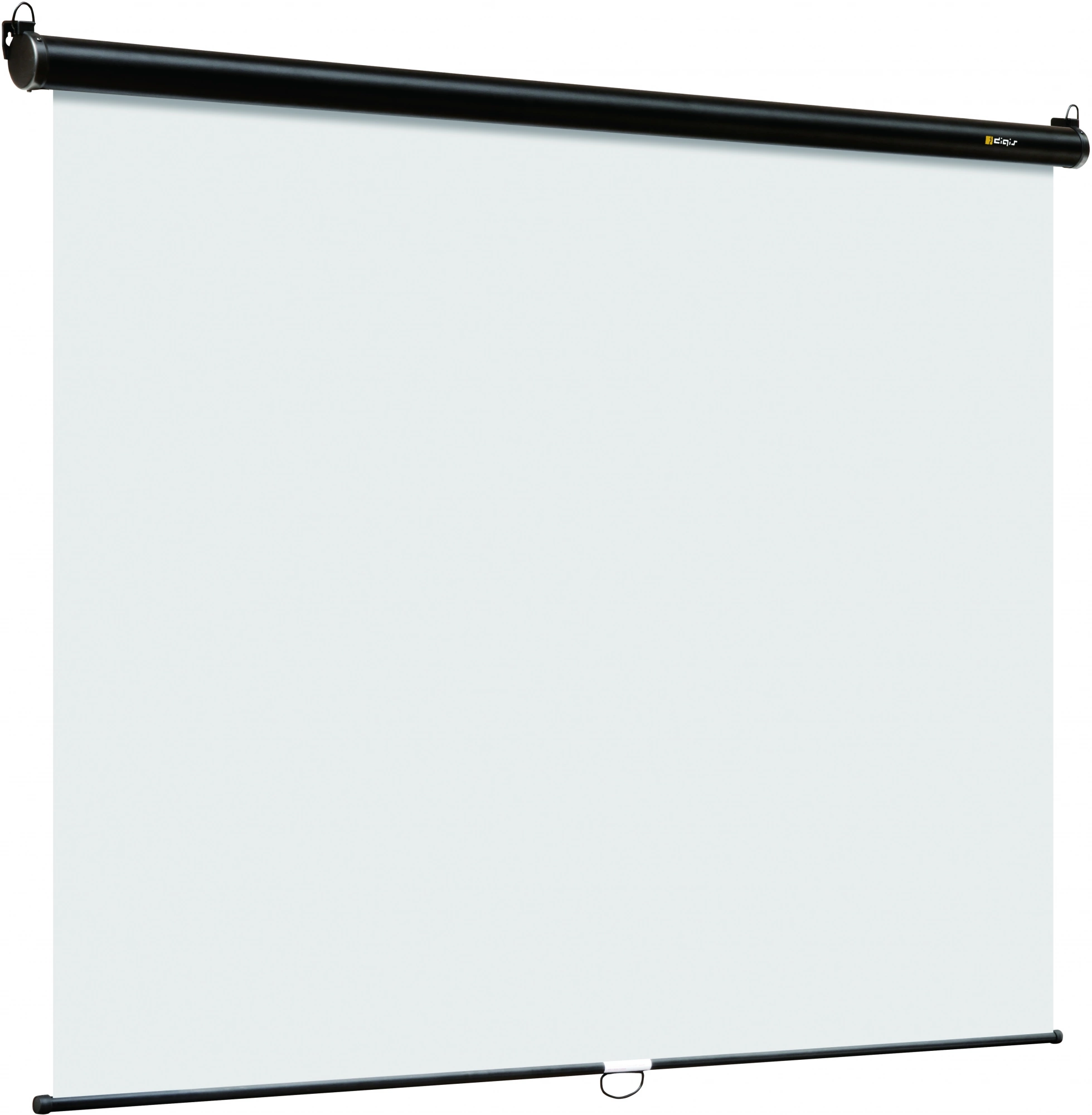 Экран Digis 100" 180x180см Optimal-C DSOC-1102 1:1 настенно-потолочный рулонный черный — миниатюра 2