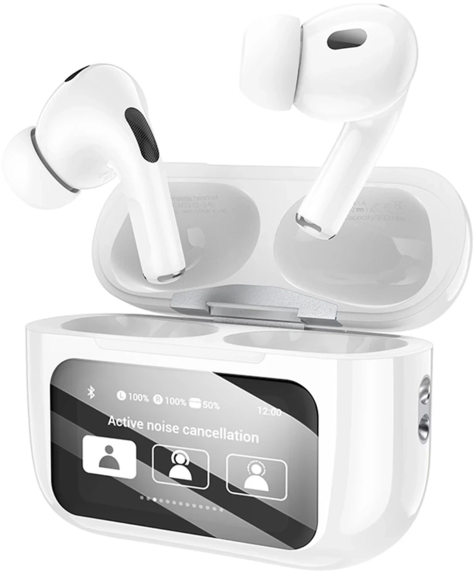 Гарнитура внутриканальные Hoco EW72 Lite белый беспроводные bluetooth в ушной раковине (51004) — миниатюра 3