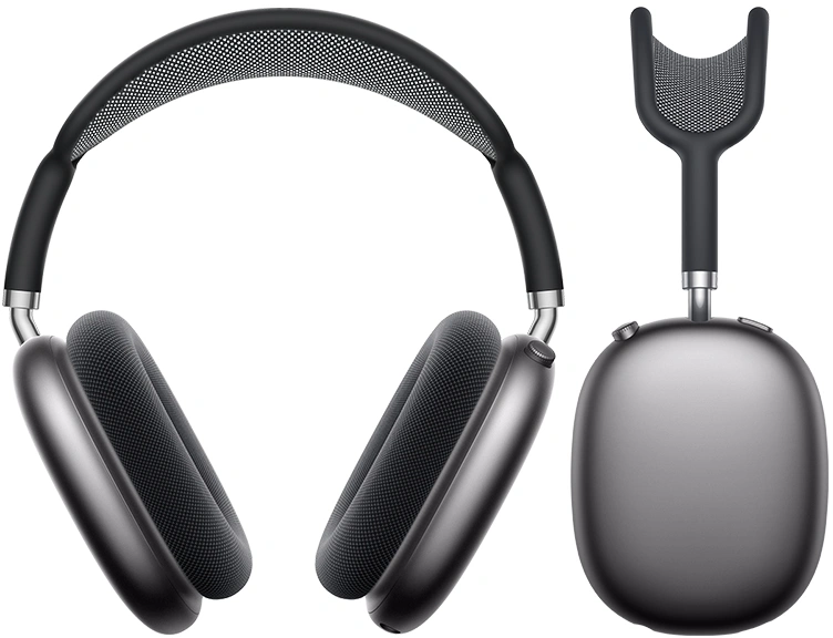 Гарнитура накладные Hoco W65 Plus 1.2м т.серый беспроводные bluetooth оголовье (50397) — миниатюра 2