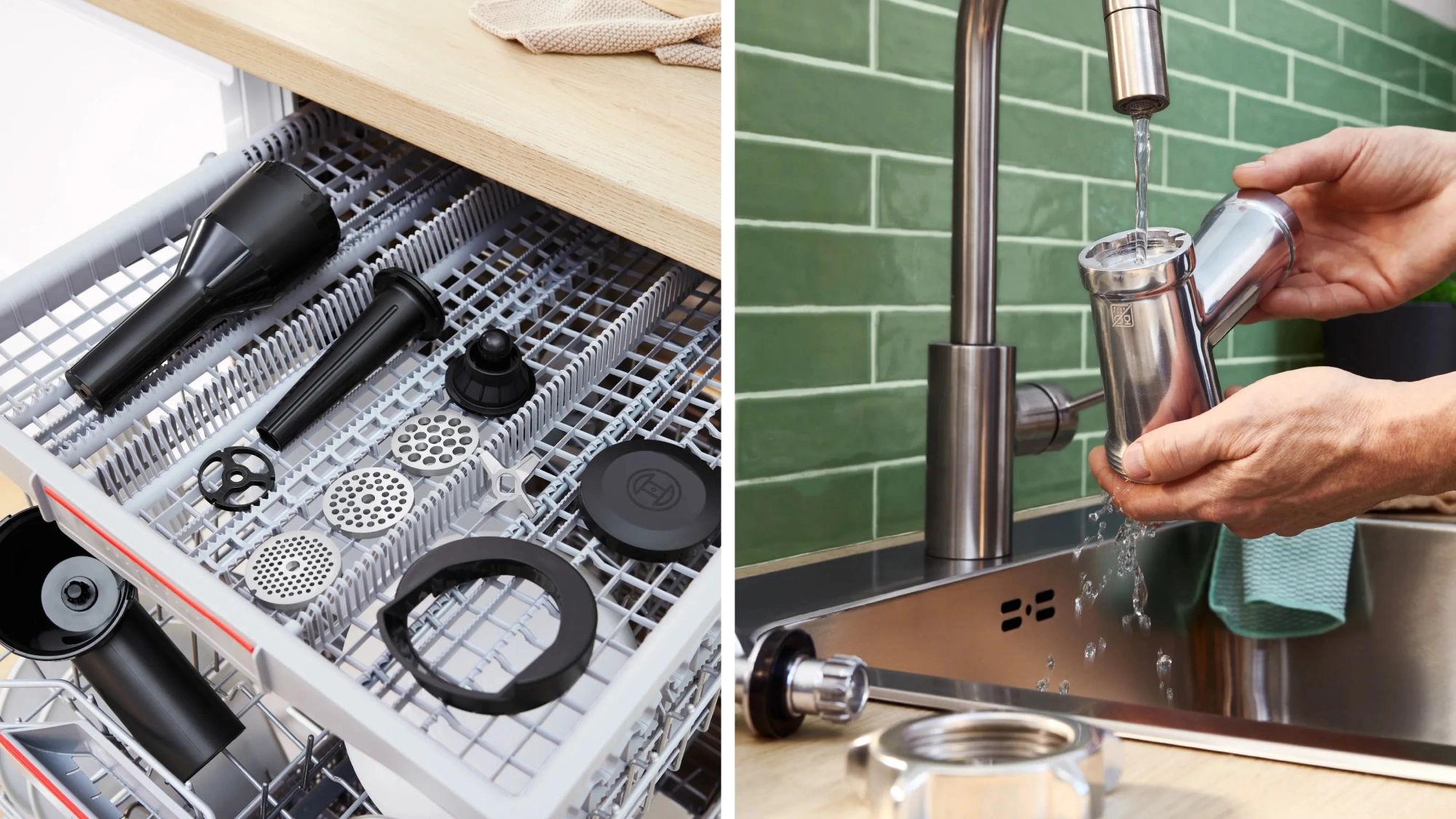 Мясорубка Bosch MFWS640B 2100Вт черный — миниатюра 2
