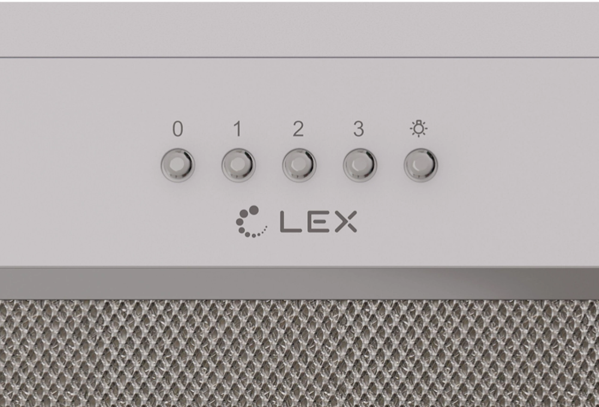 Вытяжка встраиваемая Lex Hyper 900 WH белый управление: кнопочное (1 мотор) — миниатюра 2