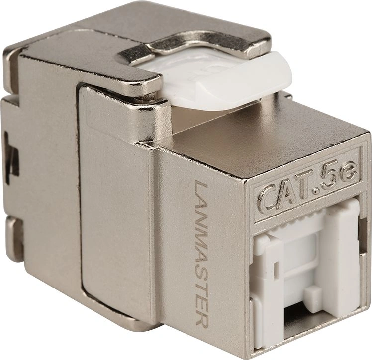 Модуль Lanmaster LAN-TK45S5E/180R информ. Keystone RJ45 кат.5E — фото 1