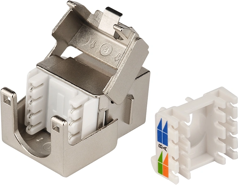 Модуль Lanmaster LAN-TK45S6A/180R информ. Keystone RJ45 кат.6A — миниатюра 2