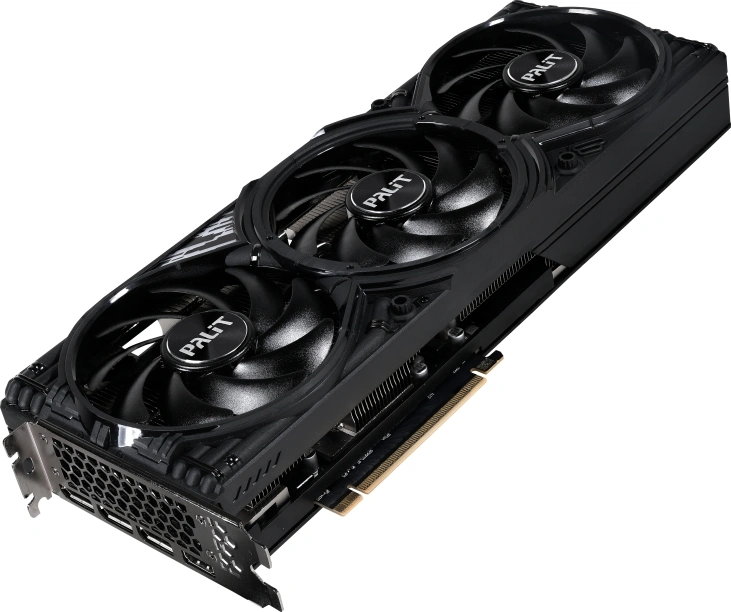 Видеокарта Palit PCI-E 5.0 PA-RTX5070Ti GAMINGPRO-S NVIDIA GeForce RTX 5070TI 16Gb 256bit GDDR7 2295/28000 HDMIx1 DPx3 HDCP Ret — миниатюра 3