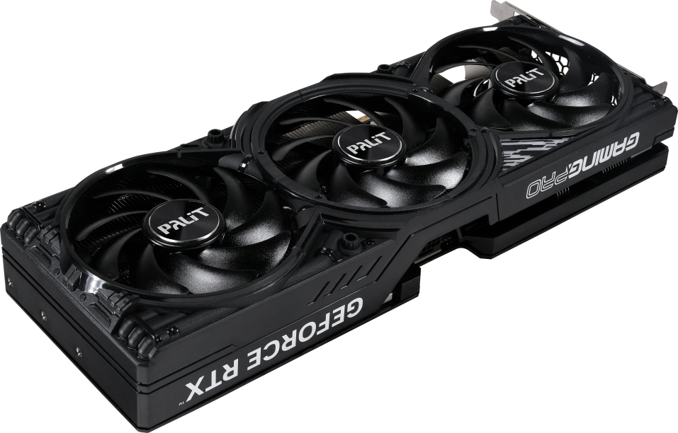 Видеокарта Palit PCI-E 5.0 PA-RTX5070Ti GAMINGPRO-S NVIDIA GeForce RTX 5070TI 16Gb 256bit GDDR7 2295/28000 HDMIx1 DPx3 HDCP Ret — миниатюра 4