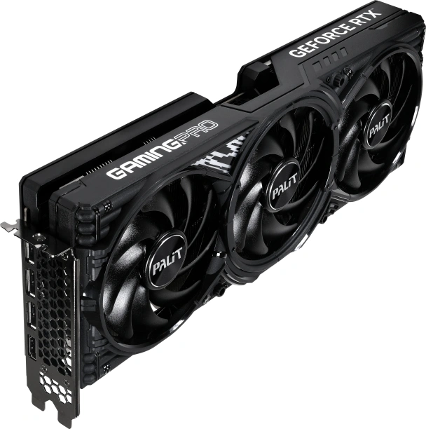 Видеокарта Palit PCI-E 5.0 PA-RTX5070Ti GAMINGPRO-S NVIDIA GeForce RTX 5070TI 16Gb 256bit GDDR7 2295/28000 HDMIx1 DPx3 HDCP Ret — миниатюра 2