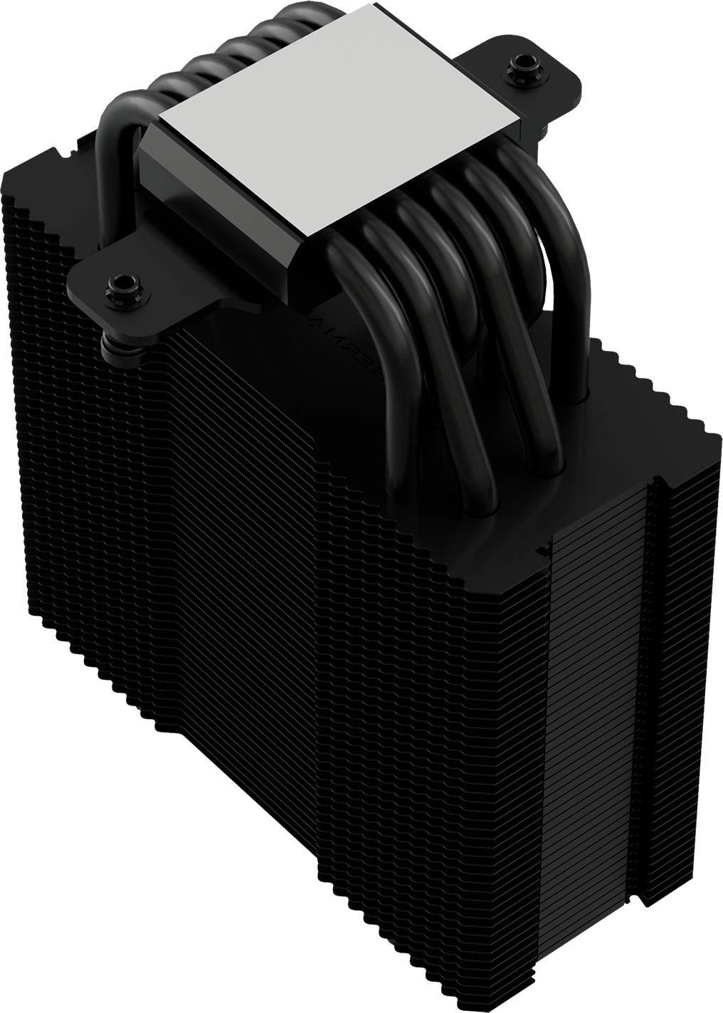 Устройство охлаждения(кулер) Thermalright Burst Assassin Vision 120 Soc-AM5/AM4/1200/1700/1851 черный 4-pin 25.6dB Al+Cu LCD Ret (BA120-VISION-BL) — миниатюра 3