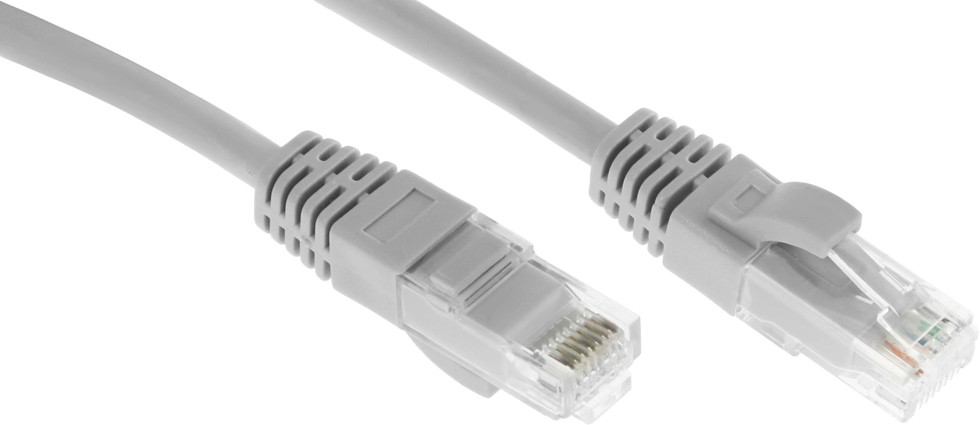 Патч-корд Sysmatrix PC 4545.5EU26.5LSZHGY U/UTP RJ-45 вил.-вилка RJ-45 кат.5E 5м серый LSZH — фото 1