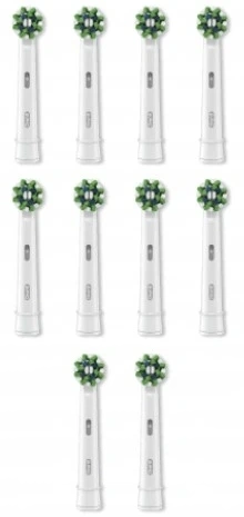 Насадка для зубных щеток Oral-B Pro Cross Action (упак.:10шт) белый Pro Cross Action и Pro 3D White — фото 1