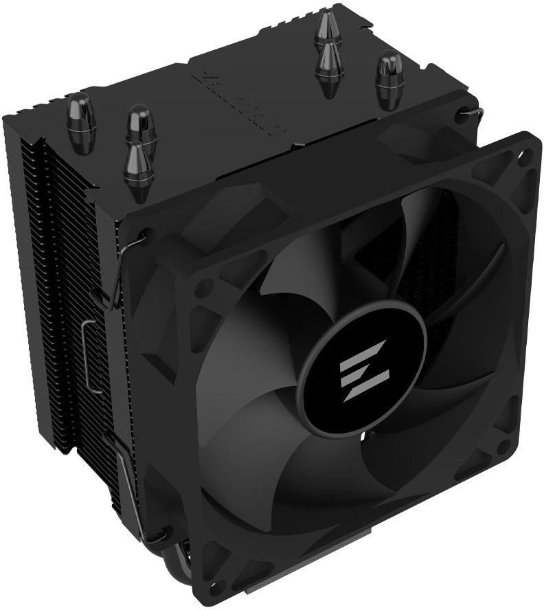 Устройство охлаждения(кулер) Zalman CNPS4X V2 Soc-AM5/AM4/1700/1851 черный 4-pin 29dB Al+Cu 150W 420gr Ret (CNPS4X BLACK V2) — миниатюра 2