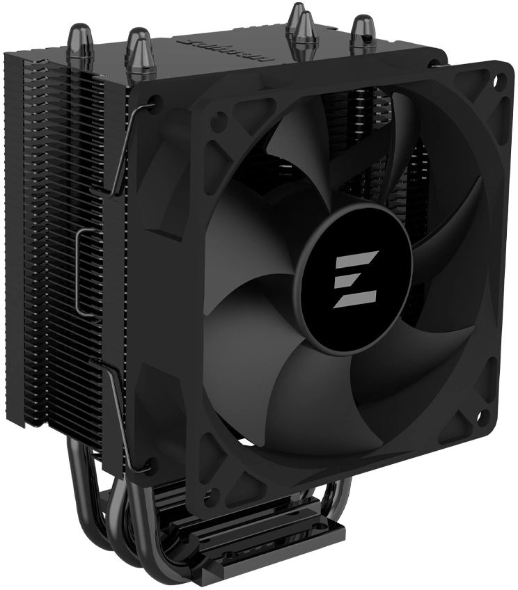 Устройство охлаждения(кулер) Zalman CNPS4X V2 Soc-AM5/AM4/1700/1851 черный 4-pin 29dB Al+Cu 150W 420gr Ret (CNPS4X BLACK V2) — миниатюра 4