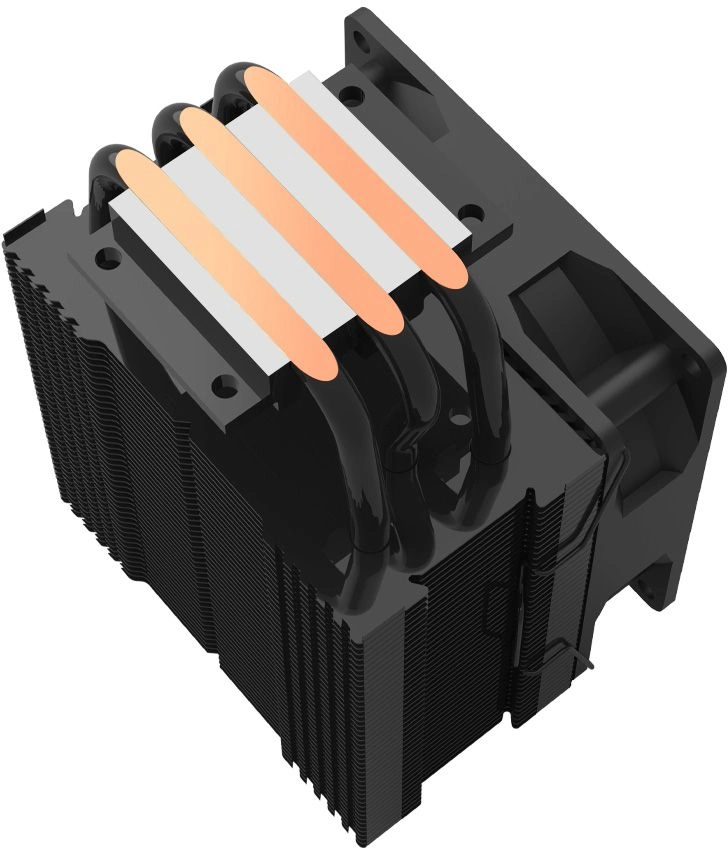 Устройство охлаждения(кулер) Zalman CNPS4X V2 Soc-AM5/AM4/1700/1851 черный 4-pin 29dB Al+Cu 150W 420gr Ret (CNPS4X BLACK V2) — миниатюра 5