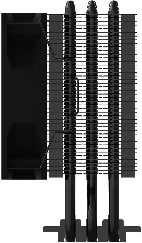 Устройство охлаждения(кулер) Zalman CNPS4X V2 Soc-AM5/AM4/1700/1851 черный 4-pin 29dB Al+Cu 150W 420gr Ret (CNPS4X BLACK V2) — миниатюра 6