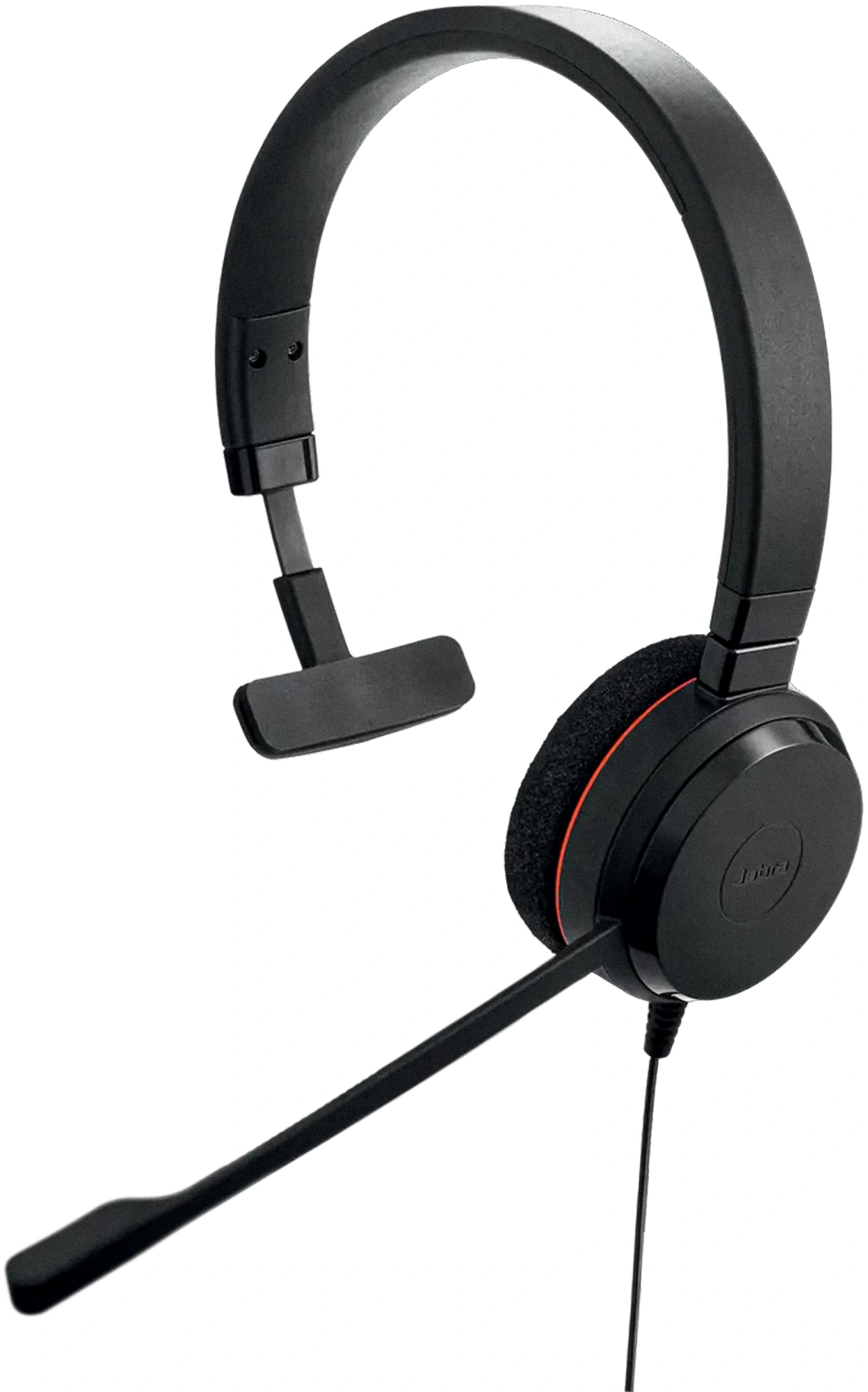 Наушники с микрофоном Jabra Evolve 20 черный накладные USB оголовье (4993-823-169) — миниатюра 13