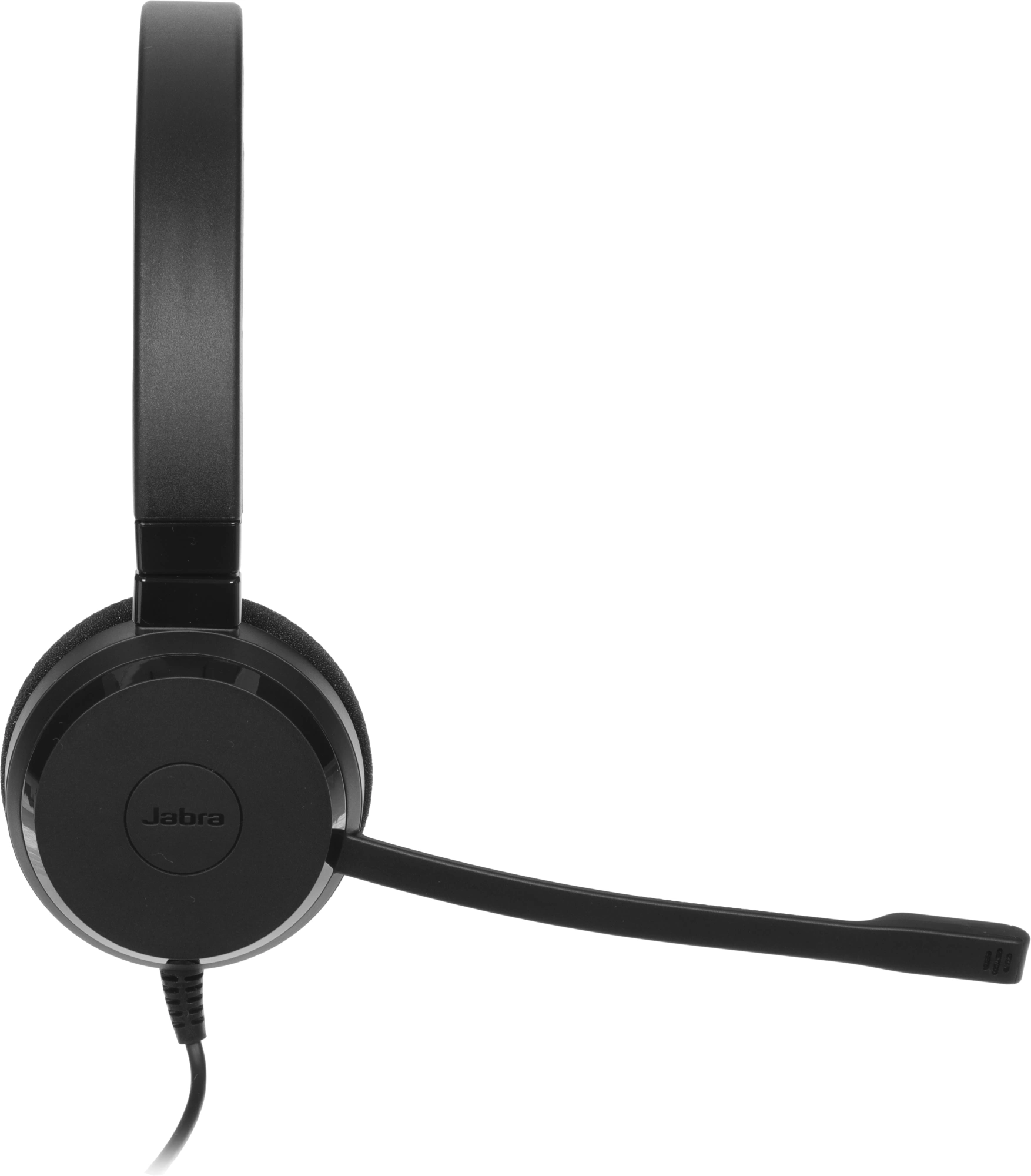 Наушники с микрофоном Jabra Evolve 20 черный накладные USB оголовье (4993-823-169) — миниатюра 8