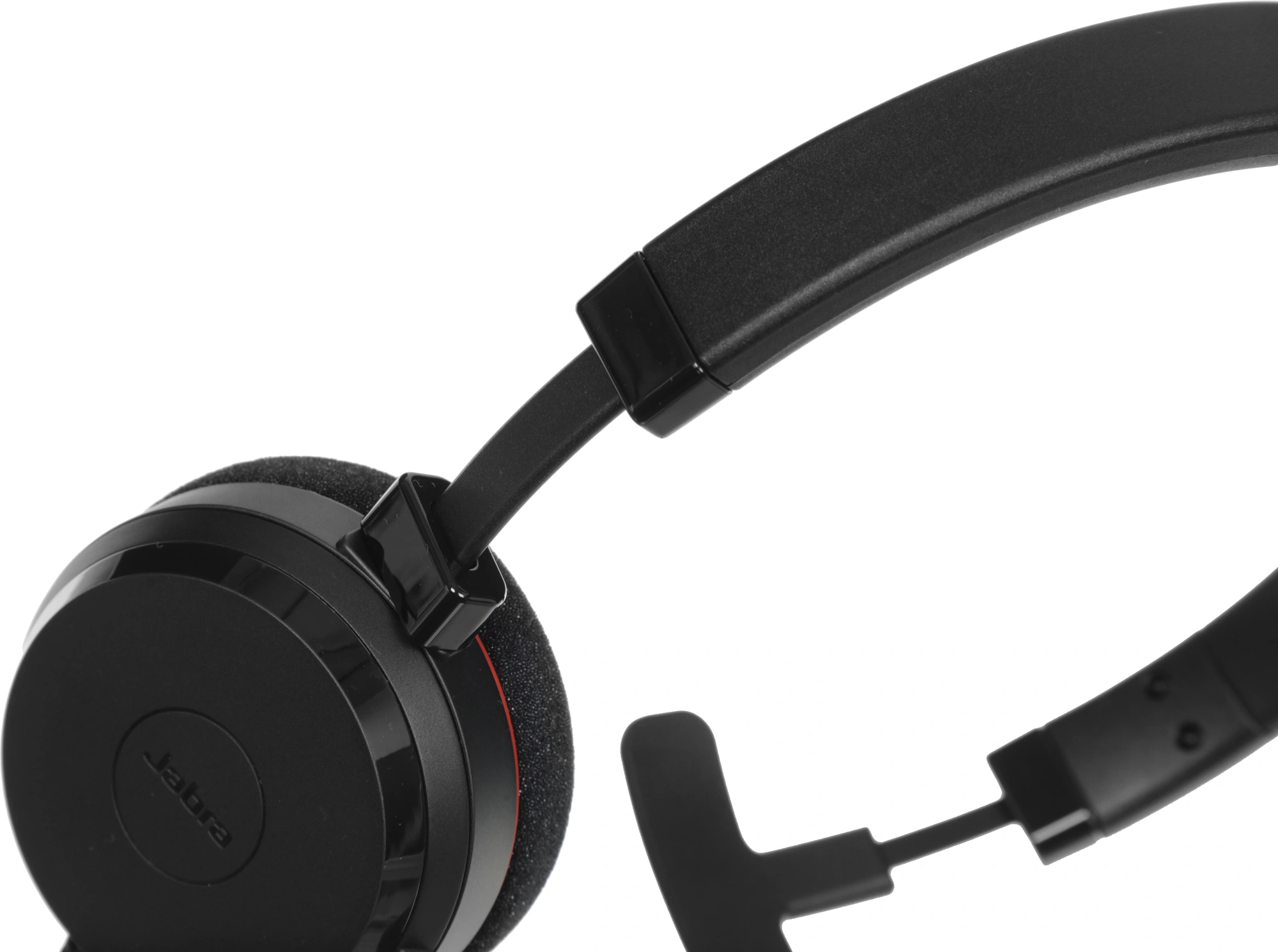 Наушники с микрофоном Jabra Evolve 20 черный накладные USB оголовье (4993-823-169) — миниатюра 3