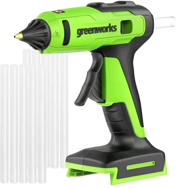 Клеевой пистолет Greenworks G24GLG стерж.:11мм (3502207) — миниатюра 2