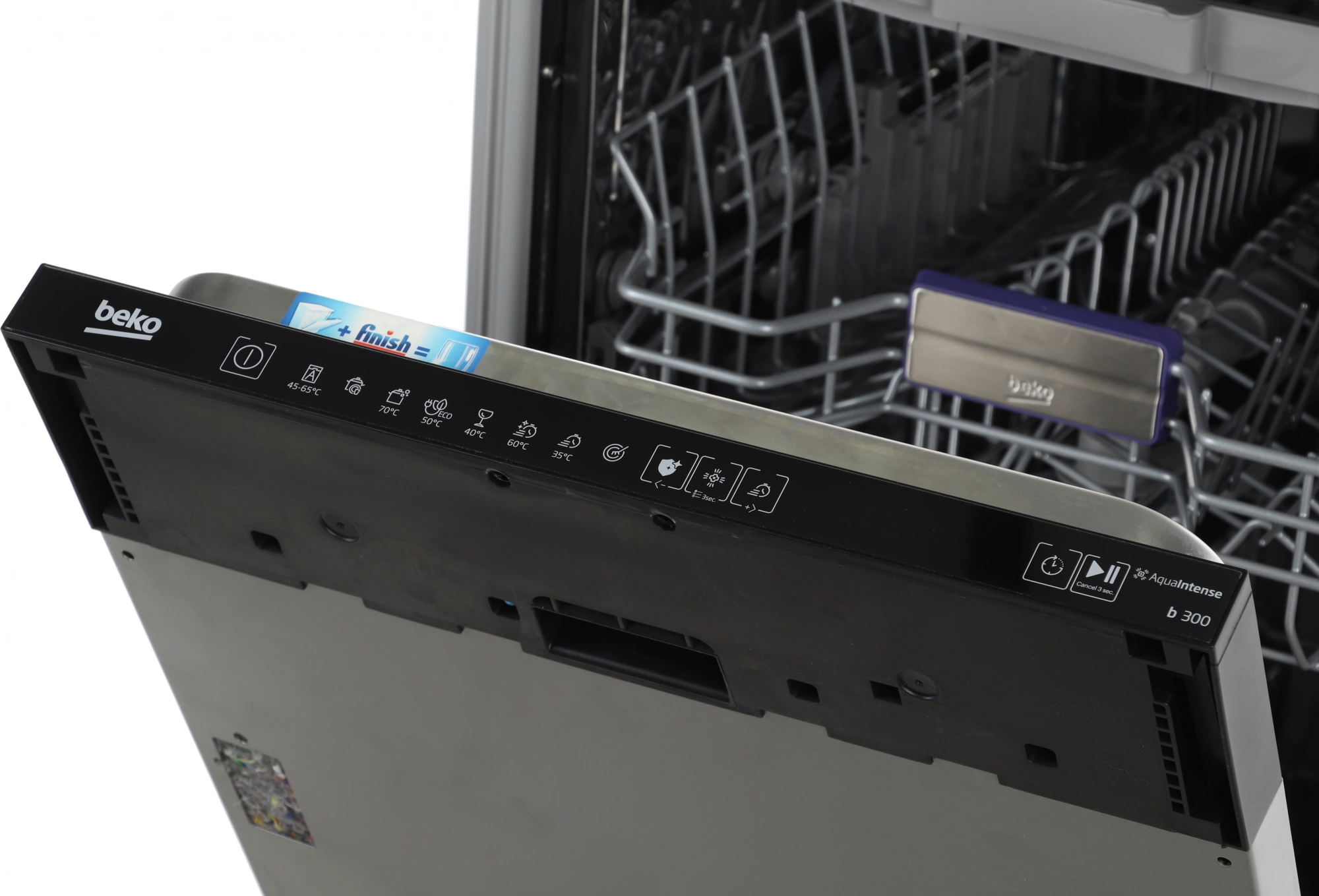 Посудомоечная машина встраив. Beko BDIS38121Q 1200Вт узкая инвертер — миниатюра 6