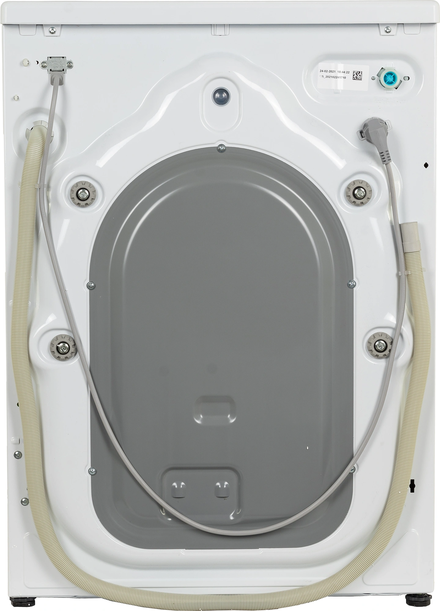 Стиральная машина Beko WSPE7H616W класс: A+++ загр.фронтальная макс.:7.5кг белый инвертор — миниатюра 8