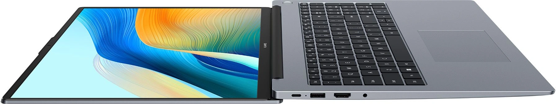 Ноутбук Huawei MateBook D 16 MCLG-X Core i7 13700H 16Gb SSD1Tb Intel Iris Xe graphics 16" IPS (1920x1200) без ОС grey space WiFi BT Cam (53014HYK) — миниатюра 4