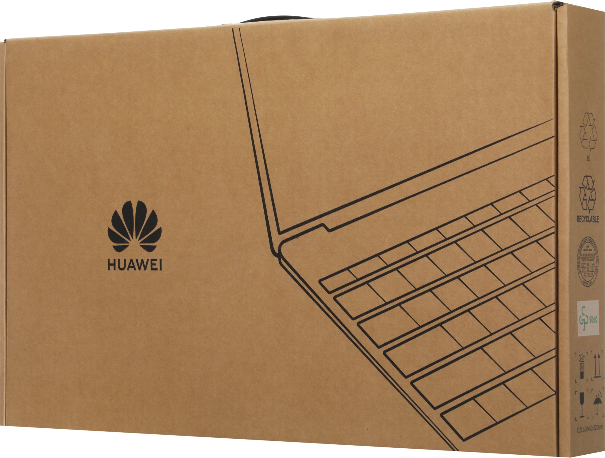 Ноутбук Huawei MateBook D 16 MCLG-X Core i7 13700H 16Gb SSD1Tb Intel Iris Xe graphics 16" IPS (1920x1200) без ОС grey space WiFi BT Cam (53014HYK) — миниатюра 29