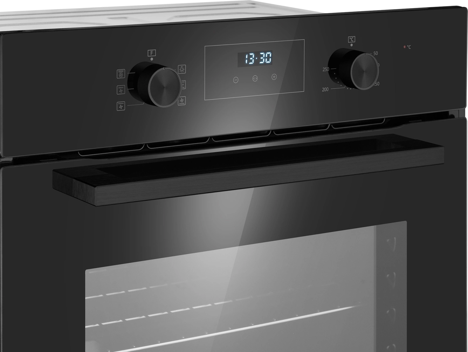 Духовой шкаф Электрический Weissgauff EOM 306 Edition черный — миниатюра 7