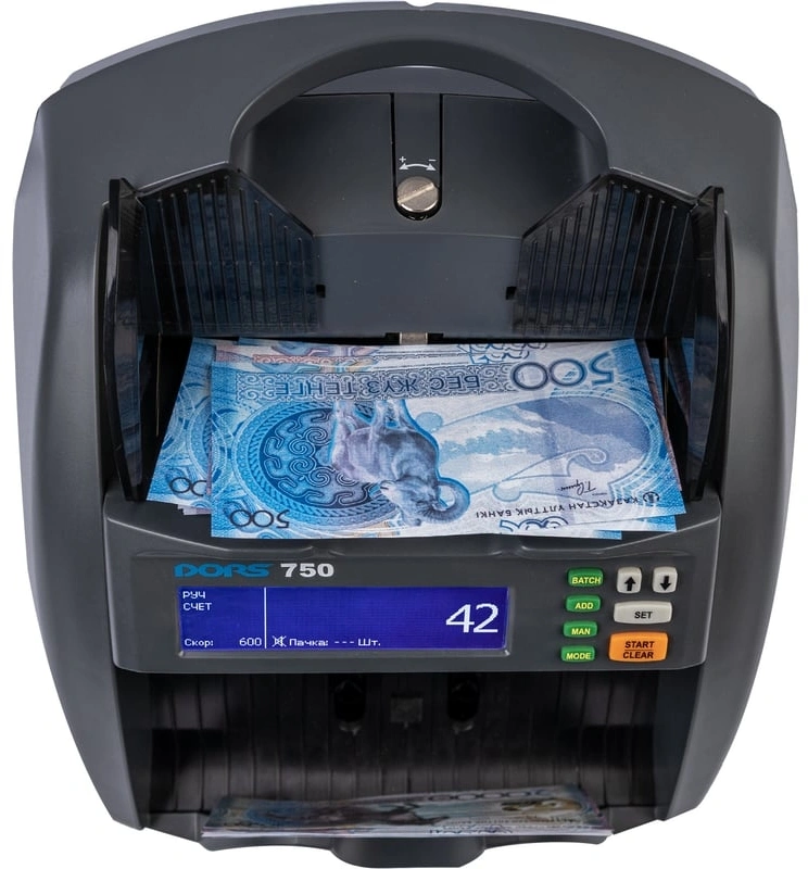 Счетчик банкнот Dors 750 S5/RUS2 мультивалютный SYS-052631 — миниатюра 7