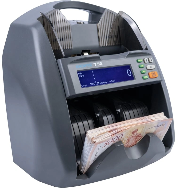 Счетчик банкнот Dors 750 S9/RUS3 мультивалютный SYS-052632 — миниатюра 6