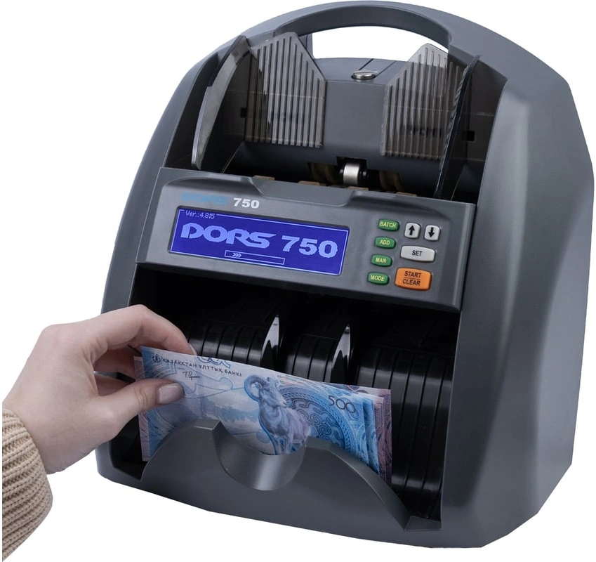 Счетчик банкнот Dors 750 S9/RUS3 мультивалютный SYS-052632 — миниатюра 4