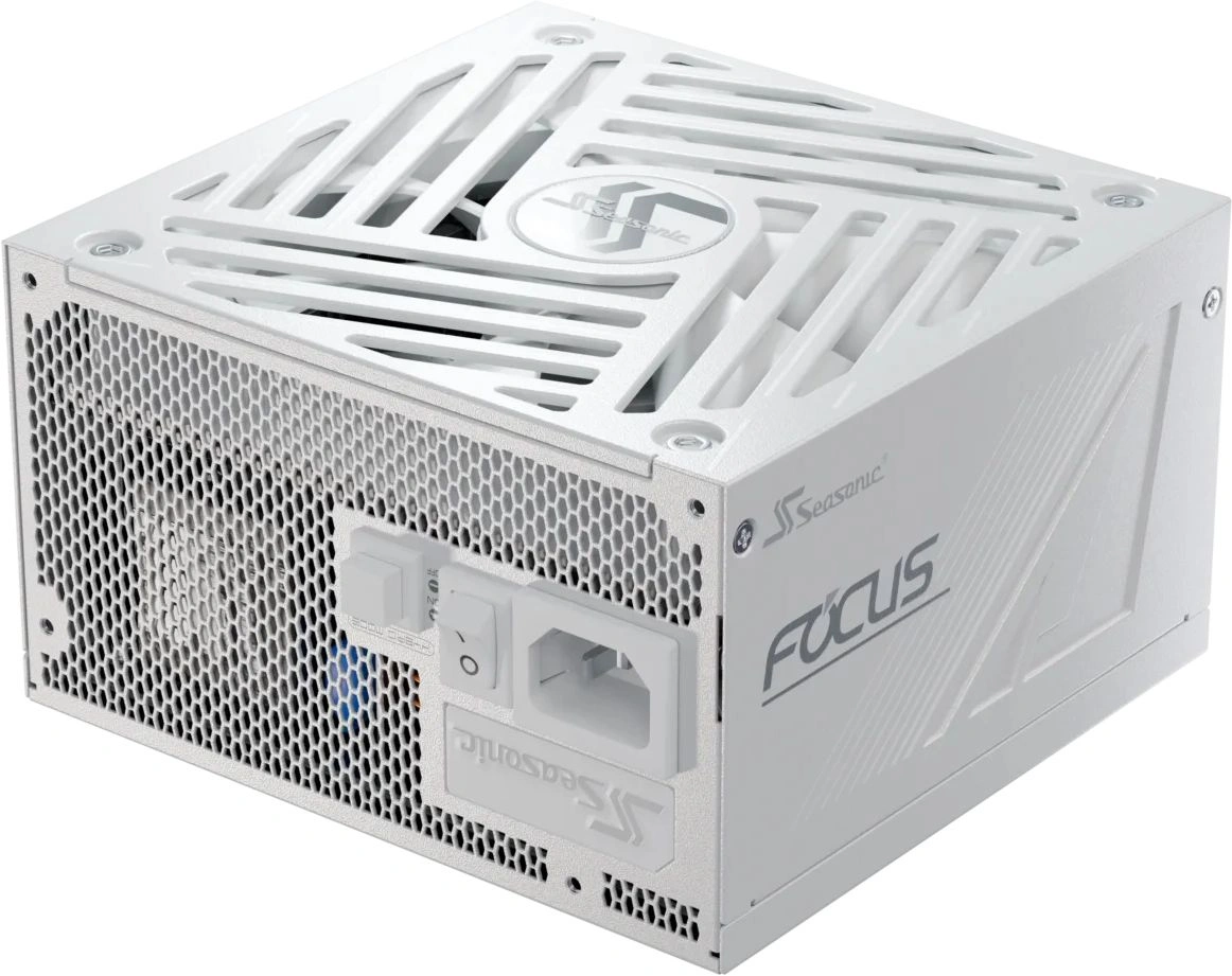 Блок питания Seasonic ATX 1000W Focus GX-1000 Gen.5 WHITE 80+ gold (20+4pin) APFC 135mm fan 8xSATA Cab Manag RTL — миниатюра 6