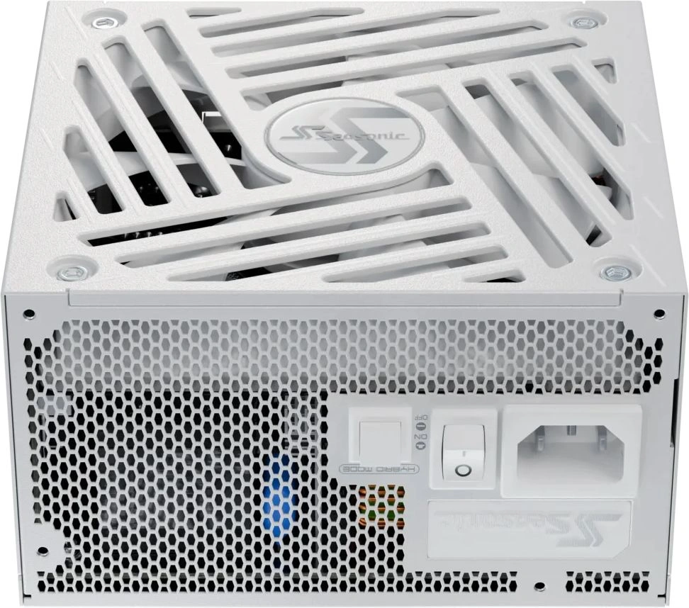 Блок питания Seasonic ATX 1000W Focus GX-1000 Gen.5 WHITE 80+ gold (20+4pin) APFC 135mm fan 8xSATA Cab Manag RTL — миниатюра 5