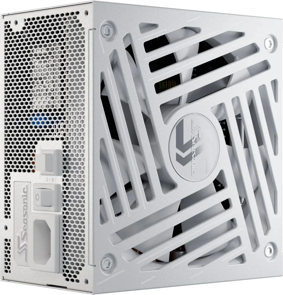 Блок питания Seasonic ATX 1000W Focus GX-1000 Gen.5 WHITE 80+ gold (20+4pin) APFC 135mm fan 8xSATA Cab Manag RTL — миниатюра 8