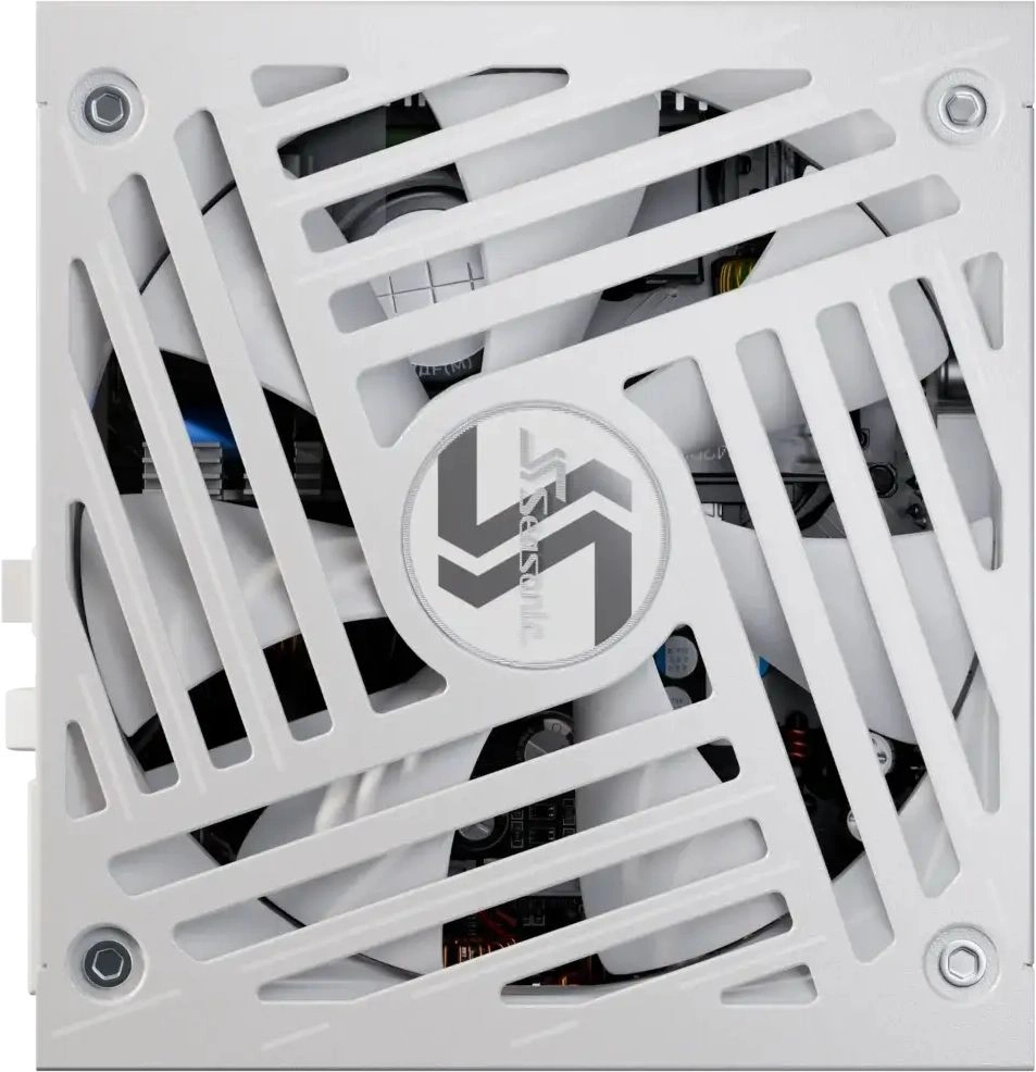 Блок питания Seasonic ATX 1000W Focus GX-1000 Gen.5 WHITE 80+ gold (20+4pin) APFC 135mm fan 8xSATA Cab Manag RTL — фото 1