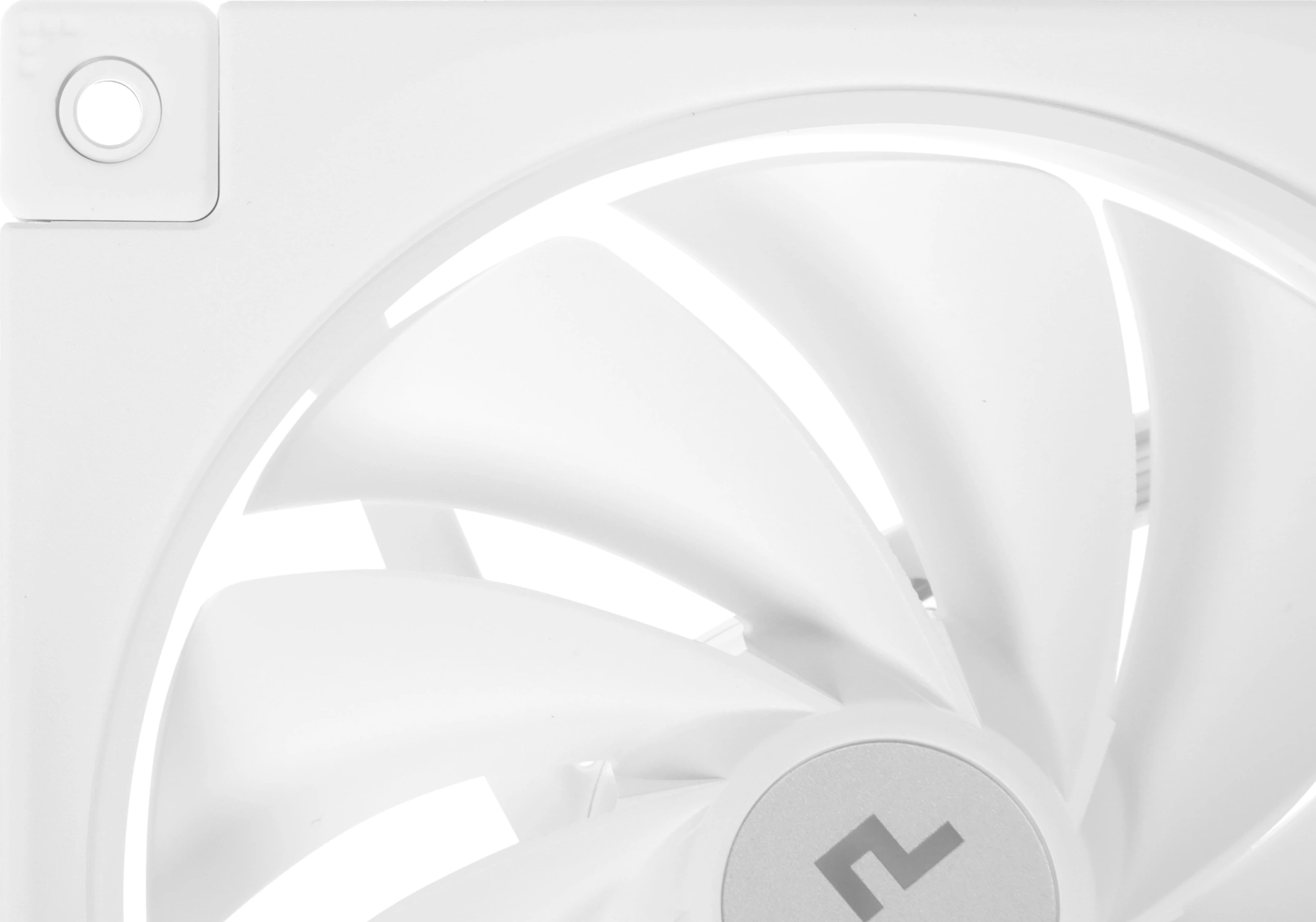 Вентилятор для корпуса Deepcool FL12R Wh Reverse ARGB 120х120x25 белый 4-pin 33.9дБ (R-FL12R-WHAPN1-G) Ret — миниатюра 5
