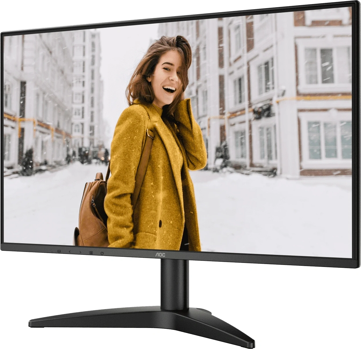 Монитор AOC 23.8" 24B36H черный IPS LED 16:9 HDMI матовая 1500:1 300cd 178гр/178гр 1920x1080 120Hz VGA FHD 2.4кг — миниатюра 3