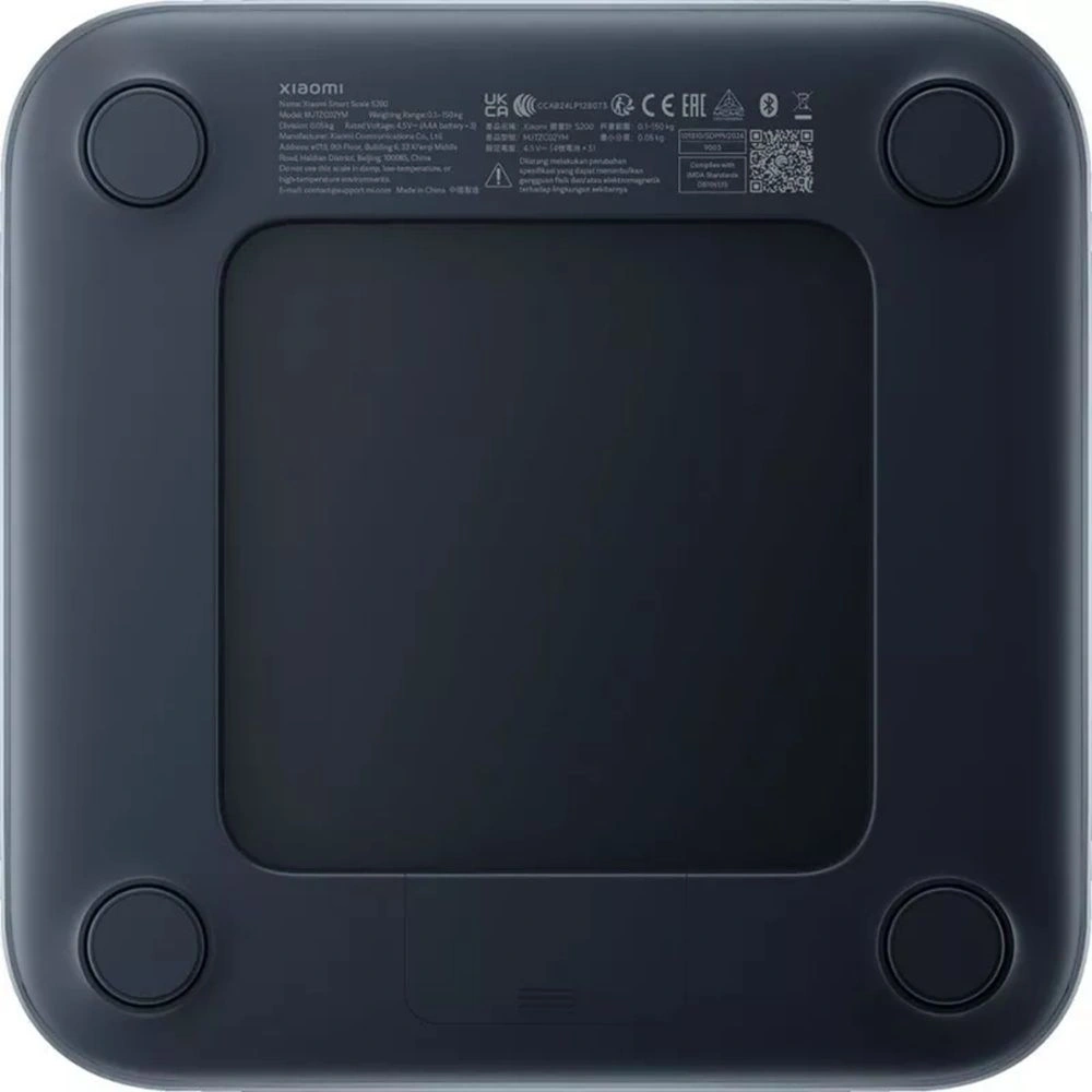 Весы напольные электронные Xiaomi Mi Smart Scale S200 макс.150кг серый — миниатюра 2